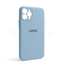 Чохол Full Silicone Case для Apple iPhone 11 Pro light blue (05) закрита камера