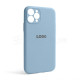 Чохол Full Silicone Case для Apple iPhone 11 Pro light blue (05) закрита камера TPS-2710000244288