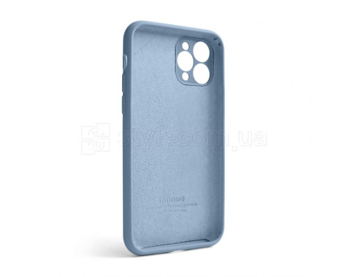 Чохол Full Silicone Case для Apple iPhone 11 Pro light blue (05) закрита камера TPS-2710000244288