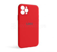 Чохол Full Silicone Case для Apple iPhone 11 Pro red (14) закрита камера TPS-2710000244325