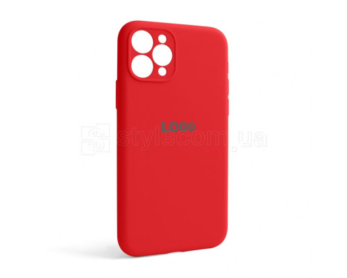 Чохол Full Silicone Case для Apple iPhone 11 Pro red (14) закрита камера TPS-2710000244325