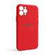 Чохол Full Silicone Case для Apple iPhone 11 Pro red (14) закрита камера TPS-2710000244325