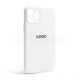 Чохол Full Silicone Case для Apple iPhone 11 Pro white (09) закрита камера TPS-2710000244349