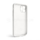 Чохол Full Silicone Case для Apple iPhone 11 Pro white (09) закрита камера TPS-2710000244349