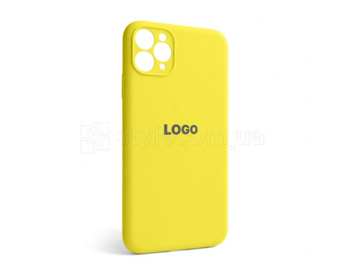 Чохол Full Silicone Case для Apple iPhone 11 Pro Max canary yellow (50) закрита камера TPS-2710000244356