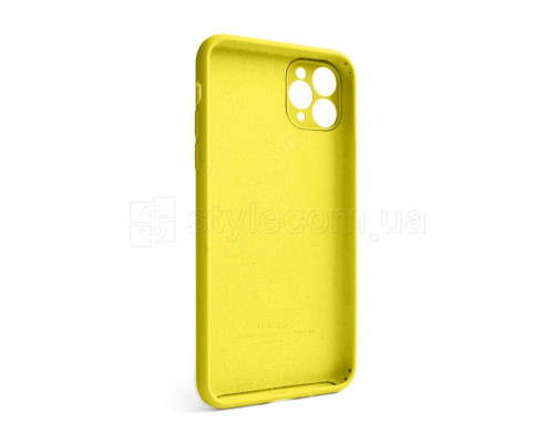 Чохол Full Silicone Case для Apple iPhone 11 Pro Max canary yellow (50) закрита камера TPS-2710000244356