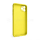 Чохол Full Silicone Case для Apple iPhone 11 Pro Max canary yellow (50) закрита камера TPS-2710000244356