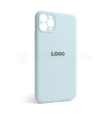 Чохол Full Silicone Case для Apple iPhone 11 Pro Max sky blue (58) закрита камера