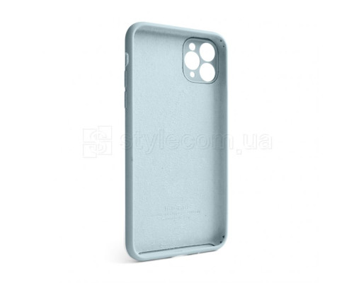 Чохол Full Silicone Case для Apple iPhone 11 Pro Max sky blue (58) закрита камера TPS-2710000244363