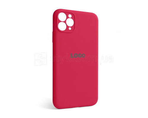 Чохол Full Silicone Case для Apple iPhone 11 Pro Max pomegranate (59) закрита камера TPS-2710000244370