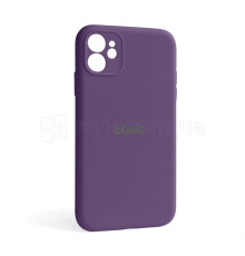 Чохол Full Silicone Case для Apple iPhone 11 grape (43) закрита камера