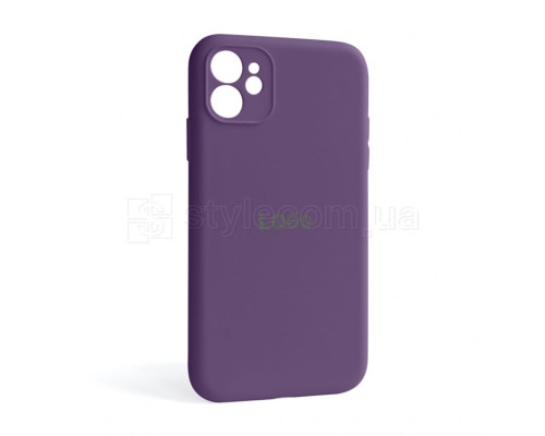 Чохол Full Silicone Case для Apple iPhone 11 grape (43) закрита камера TPS-2710000243960