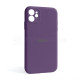 Чохол Full Silicone Case для Apple iPhone 11 grape (43) закрита камера TPS-2710000243960