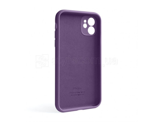 Чохол Full Silicone Case для Apple iPhone 11 grape (43) закрита камера TPS-2710000243960