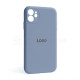 Чохол Full Silicone Case для Apple iPhone 11 lavender grey (28) закрита камера TPS-2710000243984