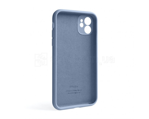 Чохол Full Silicone Case для Apple iPhone 11 lavender grey (28) закрита камера TPS-2710000243984