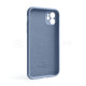 Чохол Full Silicone Case для Apple iPhone 11 lavender grey (28) закрита камера TPS-2710000243984