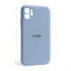 Чохол Full Silicone Case для Apple iPhone 11 light blue (05) закрита камера TPS-2710000243991