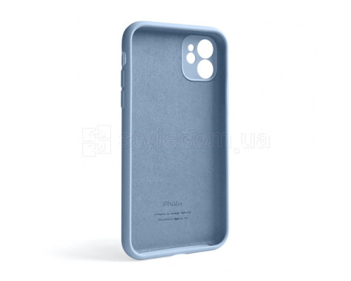 Чохол Full Silicone Case для Apple iPhone 11 light blue (05) закрита камера TPS-2710000243991