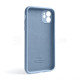 Чохол Full Silicone Case для Apple iPhone 11 light blue (05) закрита камера TPS-2710000243991