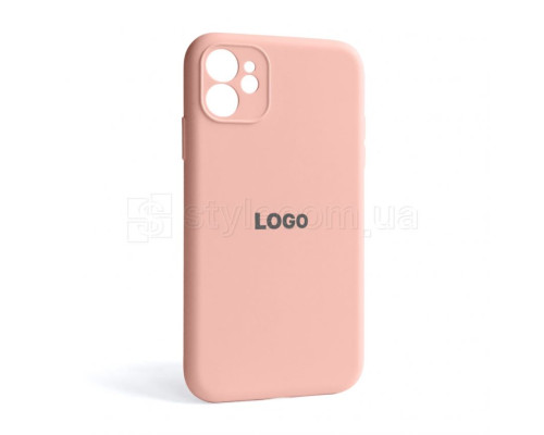 Чохол Full Silicone Case для Apple iPhone 11 light pink (12) закрита камера