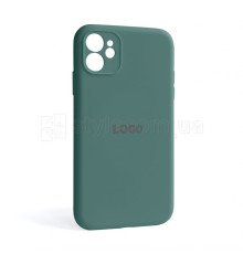 Чохол Full Silicone Case для Apple iPhone 11 pine green (55) закрита камера