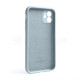 Чохол Full Silicone Case для Apple iPhone 11 sky blue (58) закрита камера TPS-2710000243748