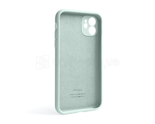 Чохол Full Silicone Case для Apple iPhone 11 turquoise (17) закрита камера TPS-2710000244073