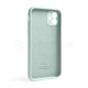 Чохол Full Silicone Case для Apple iPhone 11 turquoise (17) закрита камера TPS-2710000244073