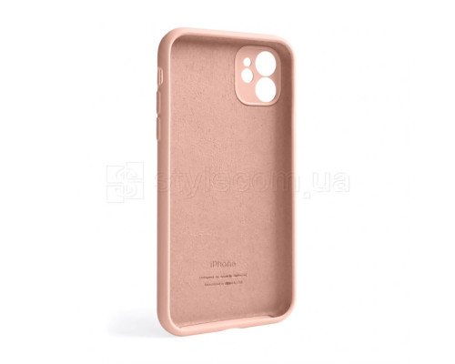 Чохол Full Silicone Case для Apple iPhone 11 grapefruit (61) закрита камера TPS-2710000243779