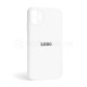 Чохол Full Silicone Case для Apple iPhone 11 white (09) закрита камера