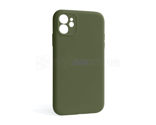 Чохол Full Silicone Case для Apple iPhone 11 forest green (63) закрита камера TPS-2710000243793