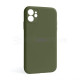 Чохол Full Silicone Case для Apple iPhone 11 forest green (63) закрита камера TPS-2710000243793