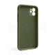 Чохол Full Silicone Case для Apple iPhone 11 forest green (63) закрита камера TPS-2710000243793