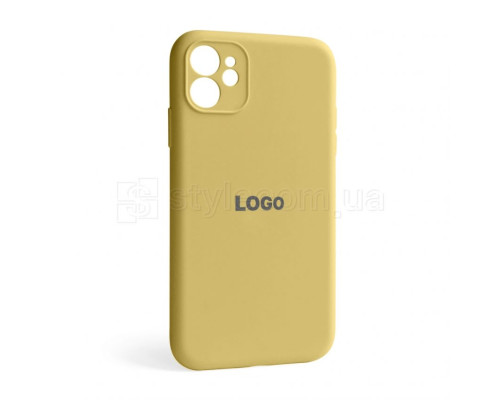 Чохол Full Silicone Case для Apple iPhone 11 yellow (04) закрита камера TPS-2710000244103