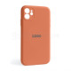 Чохол Full Silicone Case для Apple iPhone 11 new peach (66) закрита камера TPS-2710000243823