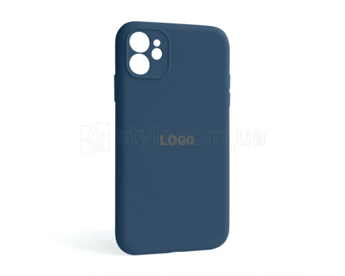 Чохол Full Silicone Case для Apple iPhone 11 deep navy (68) закрита камера TPS-2710000243847