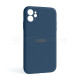 Чохол Full Silicone Case для Apple iPhone 11 deep navy (68) закрита камера TPS-2710000243847