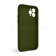 Чохол Full Silicone Case для Apple iPhone 11 Pro forest green (63) закрита камера TPS-2710000244165