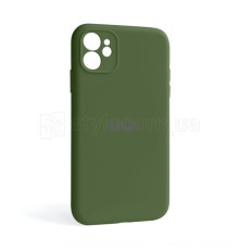 Чохол Full Silicone Case для Apple iPhone 11 army green (45) закрита камера