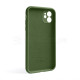 Чохол Full Silicone Case для Apple iPhone 11 army green (45) закрита камера TPS-2710000243861