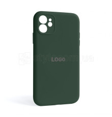 Чохол Full Silicone Case для Apple iPhone 11 atrovirens green (54) закрита камера