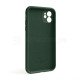 Чохол Full Silicone Case для Apple iPhone 11 atrovirens green (54) закрита камера TPS-2710000243878