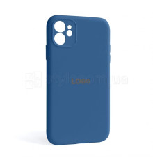 Чохол Full Silicone Case для Apple iPhone 11 blue cobalt (36) закрита камера