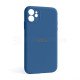 Чохол Full Silicone Case для Apple iPhone 11 blue cobalt (36) закрита камера TPS-2710000243885