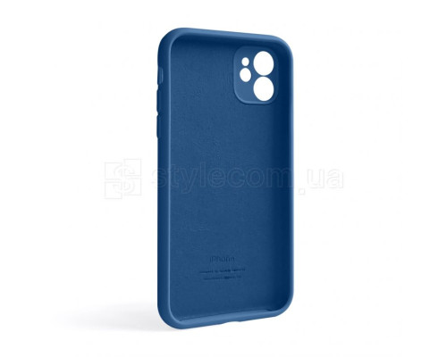 Чохол Full Silicone Case для Apple iPhone 11 blue cobalt (36) закрита камера TPS-2710000243885