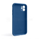 Чохол Full Silicone Case для Apple iPhone 11 blue cobalt (36) закрита камера TPS-2710000243885