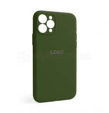 Чохол Full Silicone Case для Apple iPhone 11 Pro army green (45) закрита камера