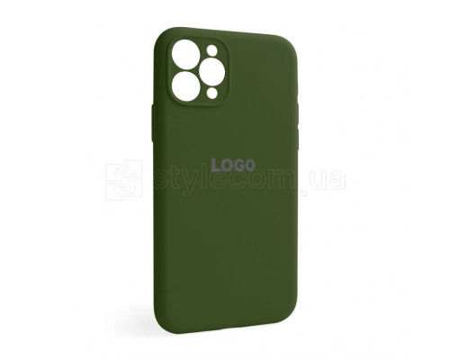 Чохол Full Silicone Case для Apple iPhone 11 Pro army green (45) закрита камера TPS-2710000244240