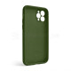 Чохол Full Silicone Case для Apple iPhone 11 Pro army green (45) закрита камера TPS-2710000244240